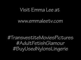 Emma Lee - CD Transvestite Stockings Tease