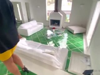 Tremendous business woman gets fucked in several positions in a luxury villa - business-bitch